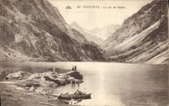 CPA Cauterets Le Lac de Gaube 