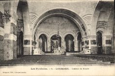 CPA Les Pyrenees Lourdes Interieur du Kosaire 