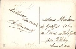 CPA Lourdes Apparition 