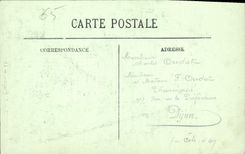 CPA Lourdes l'Apparition 