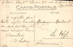 CPA Marseille Le Palais de Longchamp 