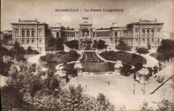 CPA Marseille Le Palais Longchamp 