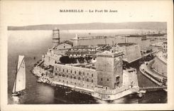 CPA Marseille Le Fort St Jean 