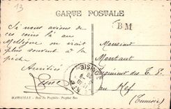 CPA Marseille Baie du Prophete Tramway