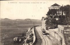 CPA Marseille Route de la Corniche Le Palace Hotel 