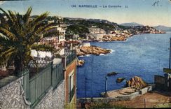 CPA Marseille La Corniche 