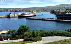 CPA Marseille Depart d'Un Courrier 