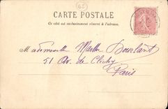 CPA Bagneres de Bigorre Environs Le Lac bleu 