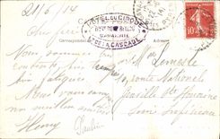 CPA Gavarnie Vue generale du Cirque et du Pont de Neige 