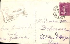 CPA Gavarnie Le Cirque et la Chaumiere 