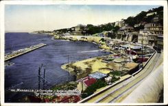 CPA Marseille La Corniche L'Anse du Prophete 