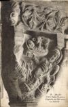 CPA Arles Cloitre Saint Trophime Chapiteau du XII siecle 