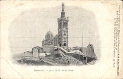 CPA Marseille N D de la Garde 