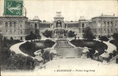 CPA Marseille Palais Longchamp 