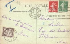 CPA Marseille Notre Dame de la Garde au Chevel l'Announciation mosaique de Faivre Duffer 