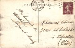 CPA Marseille Place Castellane Fontaine Cantini et le Prado