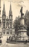 CPA Marseille Monument des Mobiles et l'Eglise des Reformes 