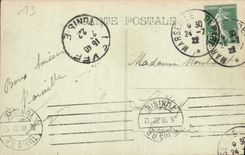 CPA Marseille Monument des Mobiles et l'Eglise des Reformes 