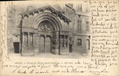 CPA Arles Portail de l'Eglise Saint Trophime 
