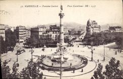 CPA Marseille Fontaine Cantini Place Castellane 