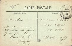 CPA Marseille Fontaine Cantini Place Castellane 