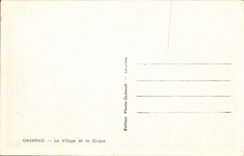 CPA Gavarnie Le Village et le Cirque 