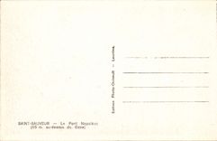 CPA Saint Sauveur Le Pont Napoleon 