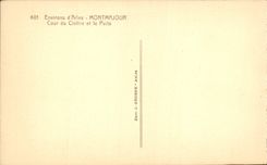 CPA Environs d'Arles Montmajour Cour du Cloitre et le Puits 