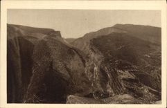 CPA Gorges du Verdon Breche d'entree du Grand Canon vue de Rougon 