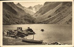 CPA Les Pyrenees Environs de Cauterets Lac de Gaube 