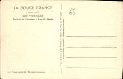 CPA Les Pyrenees Environs de Cauterets Lac de Gaube 
