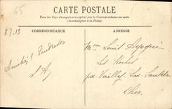 CPA Gavarnie le Pont Perdu et le Lac Glace 