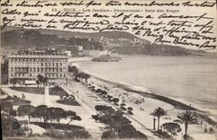CPA Nice Les Jardins Promenade Baie des Anges 