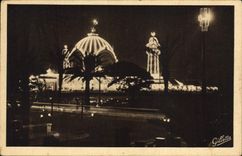 CPA Cote d'Azur Atristique Nice La nuit 