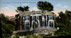 CPA Nice La Cascade du Chateau 