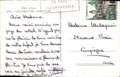 CPA Cote d'Azur Les Sablettes Saint Elme 