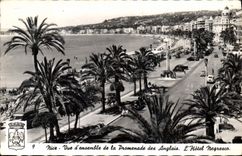 CPA Nice Vue d'ensemble de la Promenade des Anglais L'Hotel Negresco 