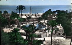 CPA Nice Le Theatre de Verdure Jardin Albert Ier 