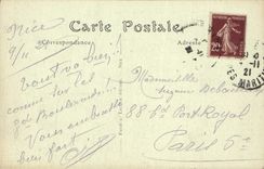 CPA Nice Vue generale prise du Chateau 