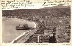 CPA Nice Vue prise du Chateau 