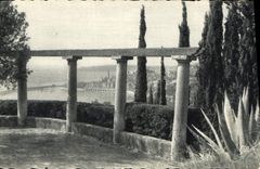 CPA Menton Vue prise de Garavan 