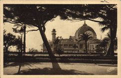 CPA Cote d'Azur Artistique Nice La Jetee Promenade entre les Pins 