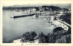 CPA Nice Vue prise du Mont Boron 