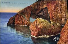 CPA Theoule La Grotte de Gardanne 