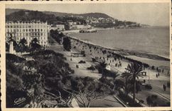 CPA Cote d'Azur Atristique Nice Les jardins Albert Ier le Mont Boron 