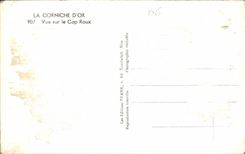 CPA La Corniche d'Or Vue sur le Cap Roux 