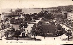 CPA Nice Les Jardins 