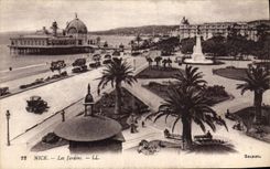 CPA Nice Les Jardins 
