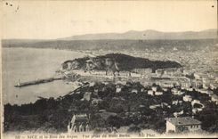CPA Nice et le Baie des Anges vue prise du Mont Boron 