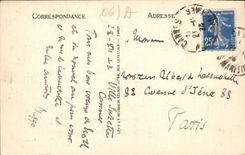 CPA Cannes Boulevard du Midi un Coin de Jardin 